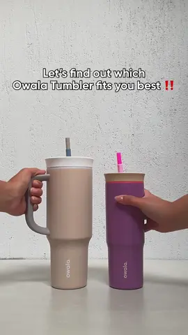 Size matters when it comes to staying hydrated 💦 Watch as we compare Owala’s 24oz vs. 40oz tumblers—and find out which one fits your lifestyle best! #Owala #OwalaIndonesia