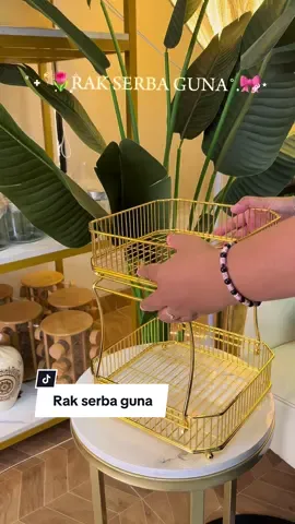 Rak serba guna gold 2 tingkat🥰🥰,bisa menambah dekorasi rumah decolova semakin estetik dan cantik☺️☺️ #fypシ #fypシ゚viral #dekorasi #rakserbaguna 