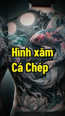 Cá lội ngược dòng cá mới sống, người vượt nghịch cảnh mới thành công. #hinhxamcachep #hinhxamcachepkinlung #hinhxamcachepfulllung #hinhxamcachep #hinhxamtathucchauau. 