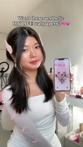 Ur sign to try these cute live wallpapers🎀💕 #fyp #foryou #fypシ #widgifyapp #widgify #lockscreen #diywallpaper #trending #live #aesthetichomescreen #widgets #sanriocore #pinkaesthetic #cuteiphone 