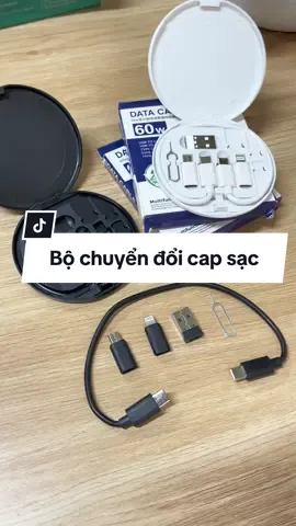 Bộ chuyển đổi cap sạc nhanh đa năng 60W #bochuyendoicapsac #capsac #capsacnhanh #phukiendienthoai #bochuyendoisacdienthoai 