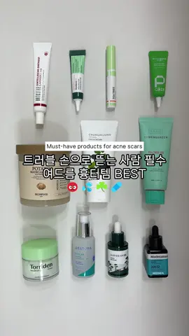 트러블 손으로 뜯는 사람이라면 필수! 여드름 흉터템 BEST ☘️ [스킨푸드 감자패드] 10점 감자패드는 여드름으로 인해 생긴 붉은 흉터와 착색을 완화시키는 데 정말 효과적인 제품이에요. 패드를 얼굴에 얹는 순간 피부에 진정 효과를 주더라공 자극 없이 편안하게 사용할 수 있었어요. 저는 당근패드보다 감자패드를 더더더더 애정합니다  일 아침저녁으로 사용했더니, 며칠 만에 피부 톤이 고르게 정돈되고 흔적들이 점점 옅어지는 것을 느꼈습니다.  [청미정 시카크림] 10점 청미정 시카크림은 병풀추출물 들어간 시카크림이에요. 병풀 성분은 마데카솔 같은 상처연고에 들어가는 성분이랏 재생크림에 많이 사용되요 피부에 부드럽게 발리고 성분이 좋아서 자극이 전혀 느껴지지 않았어요 바르는 즉시 피부가 진정되는 느낌이 들었고 특히 얼굴 많이 뜯은 그런 날..! 그런 날에 발라주면 다음날 진정되어있는게 정말 잘 보였답니다 피부트러블이 심하고, 그 트러블을 손으로  다 짜버렸을 때 매일 발라주면  조금씩 옅어지는게 보였어요 [에스트라 흔적세럼] 10점 에스트라 흔적세럼은 여드름 자국과 색소 침착을 개선하는 데 있어 최고였어요 세럼 제형이 가볍고 빠르게 흡수되어 트러블로 인해 손상된 피부에 즉각적인 보습과 진정을 주더라고요 세럼의 흡수력이 매우 좋아 끈적임 없이 촉촉한 피부를 유지할 수 있었어요 재생에 효과적인 세럼이라고 할 수 있어요! #흉터케어 #흔적케어 #여드름관리 