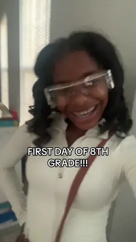 FIRST DAY OF 8TH GRADE!!!! #fyp #viral #backtoschool #8thgrade #firstdayofschool #backtoschooloutfit 