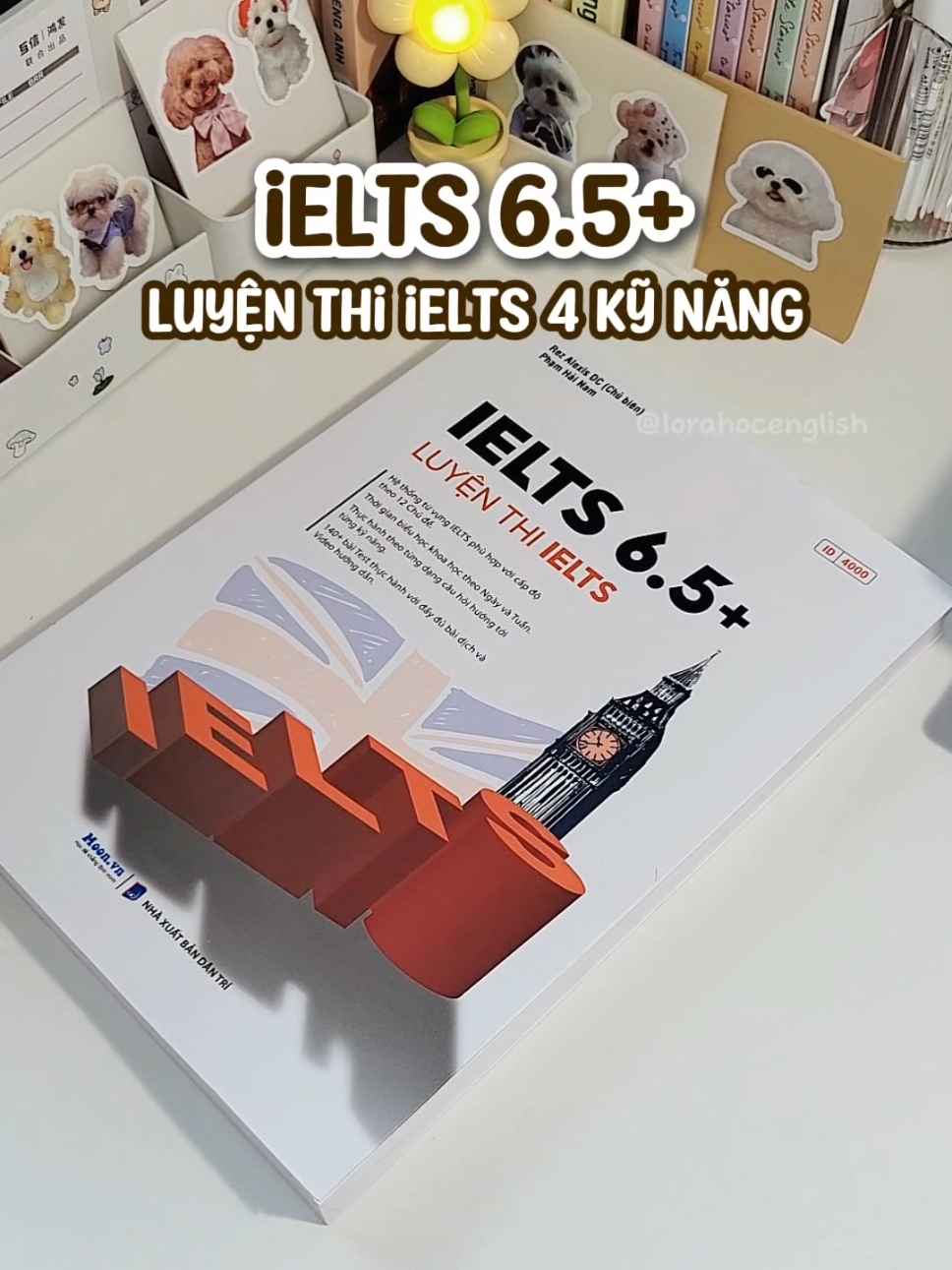 Sách Ielts 6.5+, Luyện thi Ielts 4 kỹ năng #lorahocenglish #tuvungtienganh #tuvungielts #ieltsreading #ieltswriting #ieltsspeaking #ieltslistening #ielts #tienganh #LearnOnTikTok #BookTok 
