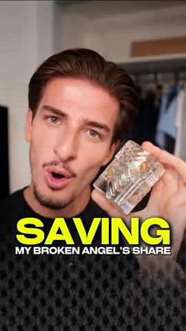 Fixing My Broken Angel’s Share 💔🛠️ #fragrance #parfum #fragrances #fragrancetiktok #fypp #DIY #funnyvideo #soldafades 