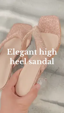 Elegant high heel sandal #trending #uk #fyp #OOTD #sandal 