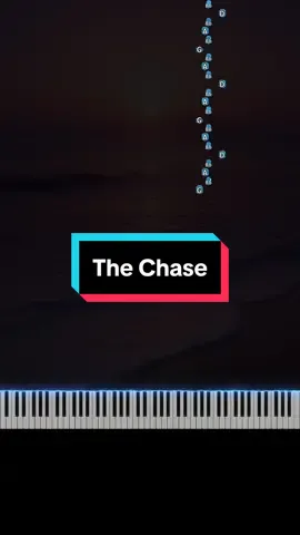 The Chase - Tony Ann #fyp #piano #satisfying #tutorial 