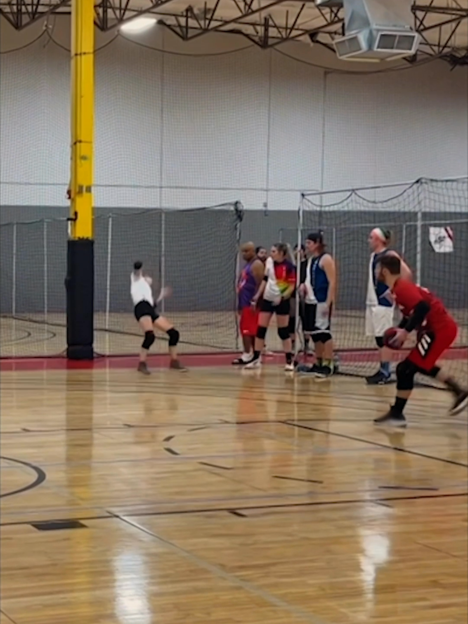 knockout ☄️ #Ridiculousness #funny #fail #dodgeball #reaction #gymclass