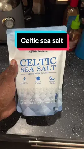 Celtic sea salt for supplement for hydration and enrgy. #tiktokmademebuyit #hydration  #hangover #hangovercure 
