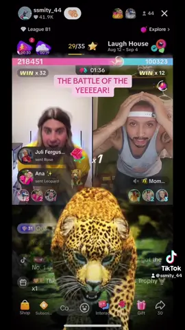 #leopard and #unicornfantasy @Ana ✨ thank you SO much!!! My hearts still racing watching this again and again. I am so thankful for you and what you bring to our amazing team every LIVE you make. These were incredible and beautiful!! #live #battle #fyp 