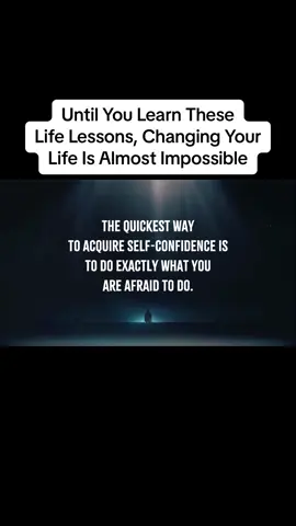 Until You Learn These Life Lessons, Changing Your Life Is Almost Impossible #quotes #motivation #lifequotes 