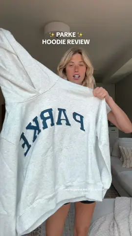 PARKE HOODIE REVIEW  #parke @PARKE 