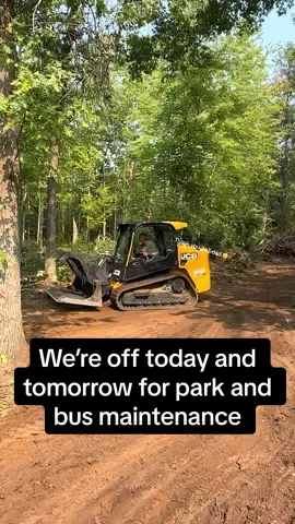 We’re off today and tomorrow for bus and park maintenance! We’ll be back Thursday 😎