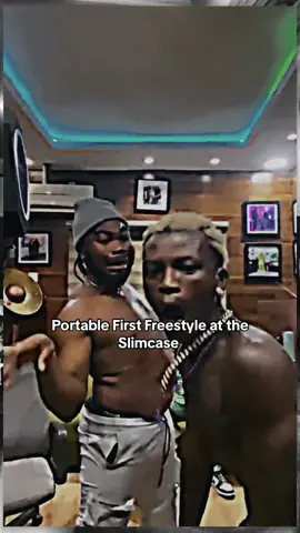 Portable first Freestyle at the Slimcase show  #portable #portablebaeby #slimcaseshow #zazzu  #trendingtiktok #nigeriatiktok #fypシ゚viral 