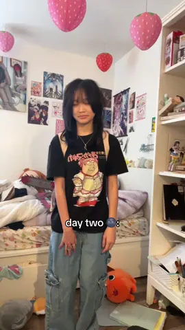 Nice nice and slow #madokamagica #chainsawman #fitcheck #firstdayofschool #csm #anime 