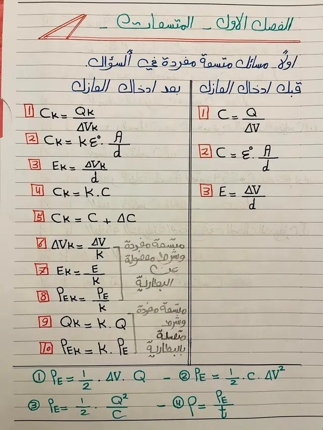 ملخص قوانين وملاحظات عن كيفية حل المسائل الخاصة بالفصل الاول وانواع الربط في المتسعات … #الاستاذ_عمار_الفهداوي #فيزياء_السادس_العلمي #اكسبلورexplore #اكسبلور #الرمادي #العراق_السعوديه_الاردن_الخليج #مشاهير_تيك_توك #الشعب_الصيني_ماله_حل😂😂 #viral #foryou 