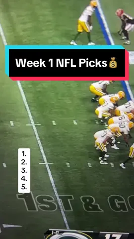 Early Picks For NFL Week One💰#nfl #fantasyfootball #nflweek1 #fyp 