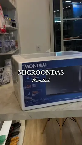 Presente que ganhamos hojeeeeee ❤️ obrigada @Abelardo Benevides @Sammya Benevides agradecemos de coração a vocês, além de família também padrinhos ✨❤️  #padrinhos #madrinha #casamento #presentedecasamento #microondas #mondial 