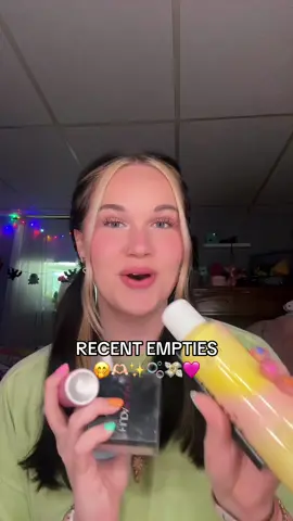 all of these products ATE DOWN🤭🫶🏻✨🩷💋🕺🏻 @Eva NYC @ONE SIZE BEAUTY @Huda Beauty @The Ordinary Store @loréal paris usa @e.l.f. Cosmetics @elfcosmetics  #empties #recentempties #makeup #skincare #review #makeupreview #products 