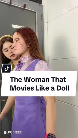 Out of all the people that move like dolls and robots, Robie definitely takes the title of the 