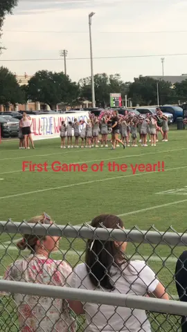 The Dawgs came away with their first win!!  I’m so proud of our cheerleaders and football players!!  UMS 20  Cottage Hill 0 #umswright #umsbulldogs #football #thewrightway #shutout 