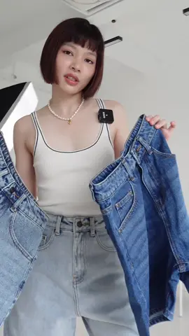 Styling denim shorts with Bim #aaajeans #quanshort #xuhuong #xh #OOTD #denim 