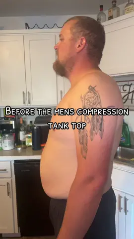 He loves it!! #backposture #mens #compression #shapewear #beerbelly #mensfashion #GymTok #fyp #tiktok #tiktokshop #viral #fypage #fypシ゚viral #menstyle #tank #savingsSquad