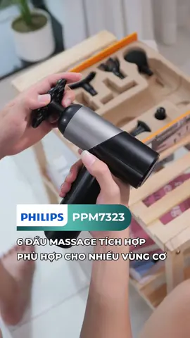 Tê nhức khắp toàn thân đã có máy massage tích hợp 6 đầu massage dành cho bạn #philipsmassagerstore #philipsmassagervietnam #maymassage #philips7323 #tspsaledoitac 