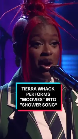 @Tierra Whack performs “MOOVIES” into “SHOWER SONG”! #FallonTonight #TonightShow #TierraWhack 