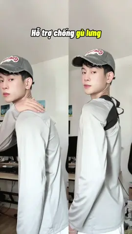 Dây đai hỗ trợ tập vai, cải thiện gù lưng #goclamdep #gym #GymLife #tapgym #tapgymtainha #videoviral 