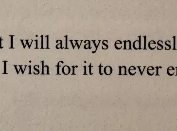 It has always been you. (ctto) 