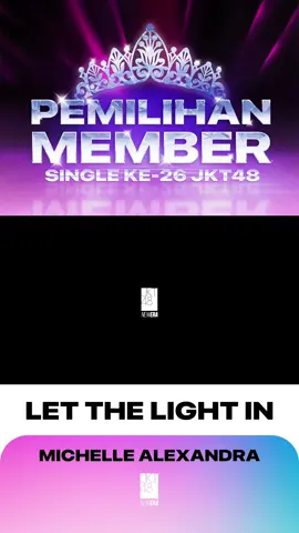 mohon dukungannya semua!! 🪩 #LetTheLightIn 