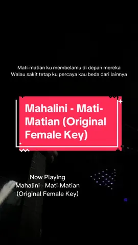 Mahalini - Mati-Matian #mahalini #mahaliniraharja #lyrics #cover #kevtan #fyp #guitar  
