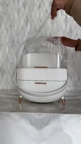 Organizador Cosméticos Cápsula Com Gavetas #video #makeup 