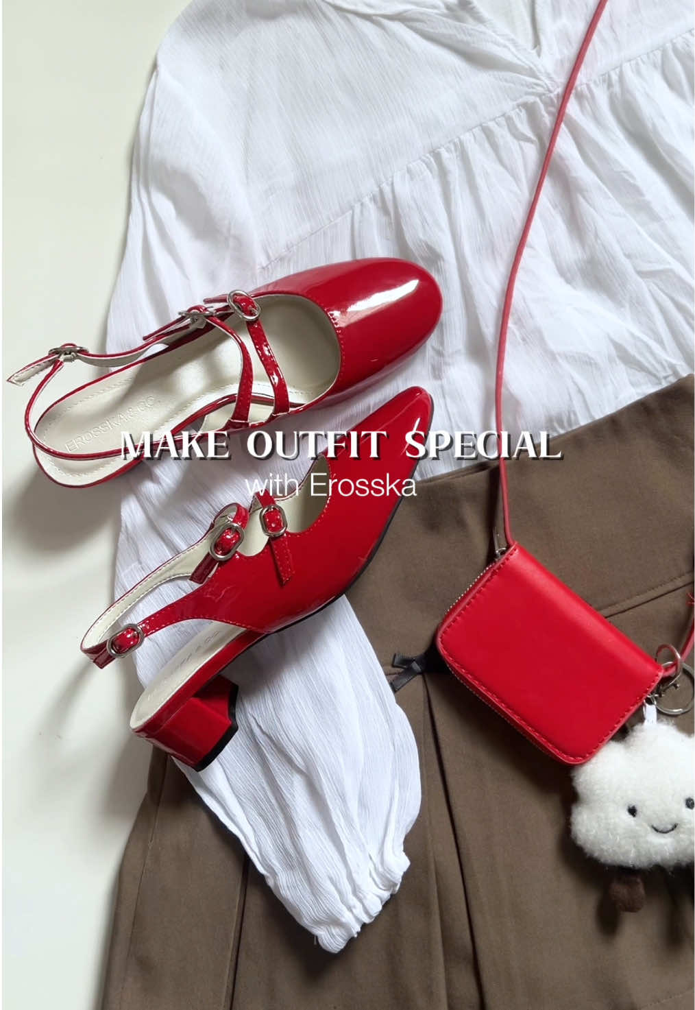 Cách làm nổi bật Outfit -> phối phụ kiện Nổi bật 🫶🏻 #erosska #giaycaogot #giaynu #shoes #outfit #madeinvietnam #backtoschool #giaydihoc 