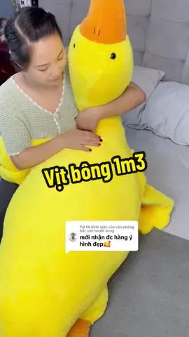 Trả lời @văn phòng bắc sơn tuyển dụng Gấu bông vịt thiệt sự đáng iu lun ý #gaubong #quatang #quatangbangai 