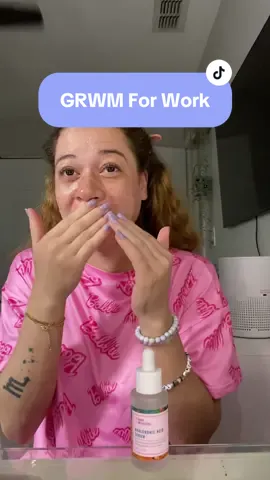 GRWM for work while I tell you about my day yesterday ☺️✨ #grwm #grwmroutine #grwmskincare #grwmskincareroutine #skincare #trending #grwmtalking 