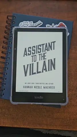 Assistant to the Villian Review! #bookreview #SmallBusiness #booktoker #books #BookTok #book #bookworm #bookrecommendations #bookrecs #bookclub #random #pick #thriller #mystery #romance #fantasy #bookjournal #readinglist #readingjournal #challenge #assistanttothevillain #villian #hannahnicolemaehrer 