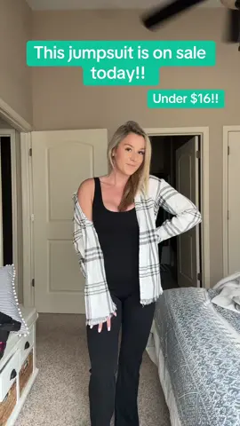 How fun is this jumpsuit 😍 it is so stinkin versatile and comfortable!! #fypシ゚viral #jumpsuit #tiktokshop #musthave #flattering 