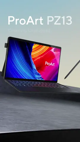 The @asus ProArt PZ13 drops today, the first outdoor creator 2-in-1 laptop with #Tablet mode & #Laptops mode. Powered by #Snapdragon X Plus 8-core for legendary performance, the ProArt PZ13 provides all-day battery life and awesome #AI experiences. Check it out. #Tech #TechTok #laptop #PC