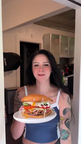 Ever eat a sandwich like this before? 