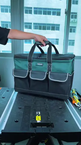 Túi đựng đồ nghề đa năng đế nhựa chống nước,Thích hợp cho các bác thợ điện thợ kim khí sủ dụng. #tuidungdonghe #tuidonghe #tuidungdonghegiare #tuidungdonghedusize #tuidungdonghedeohong #thodiennuoc #thodienlanh #vuongreview98 