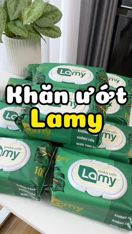 Tận 10 gói khăn ướt mà có hơn 100 cành thoi à #khanuot #khanuotkhongmui #khangiayuot #lamy #annieriviu #hangdumuc 