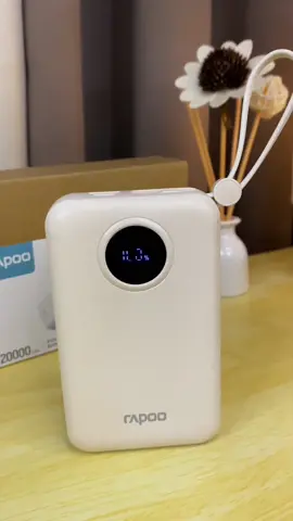 Pag ganito talaga power bank mo Mas kampante gamitin. #rapoo #rapoopowerbank #powerbank #20000mah #20000mahpowerbank #safe 