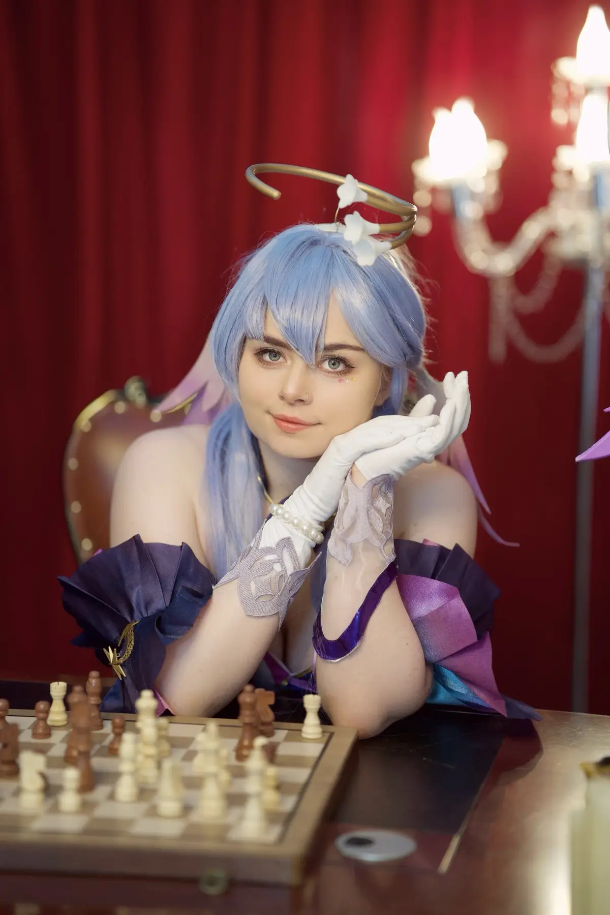 Hon kai star rail robin cosplay! Photos :) ill be sharing some video clips shortly so sfay tuned! #HonkaiStarRail #robinhonkaistarrail #honkaistarrailrobin #honkaistarrailcosplay 