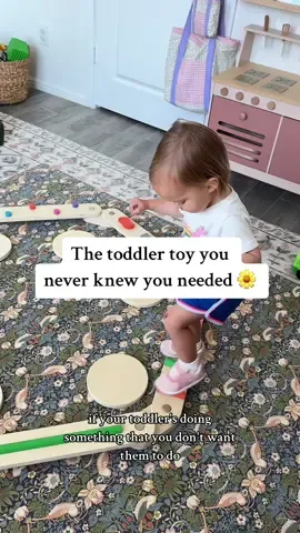 We LOVE these balance beams from @Tiny Land Official  They have kept my 19 month old from standing on everything and they have SAVED my sanity!  I have them linked in my bio 🥰 #toddleractivity #montessoriactivity #woodentoys #toddlertoys #toddlertoy #balancebeam #motorskills #motorskillsdevelopment 