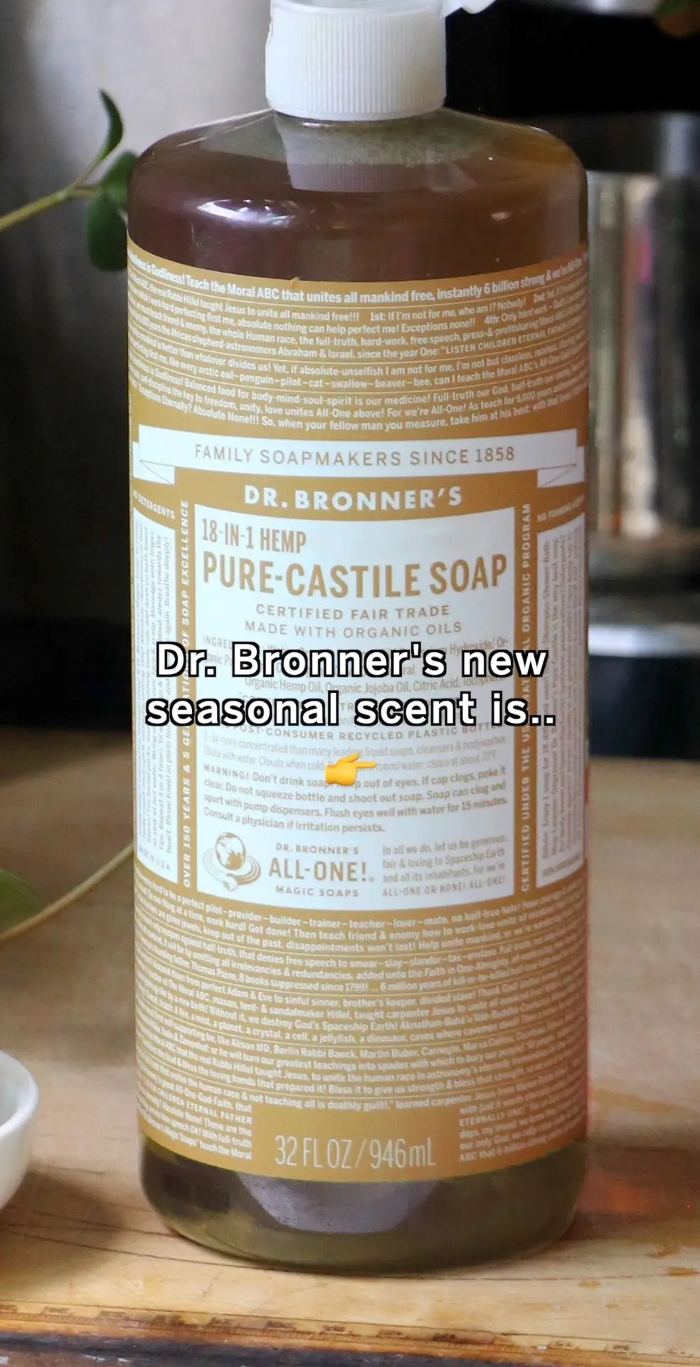UPDATE: OUT OF STOCK! WOW!! We are completely blown away by the number of orders we’ve received for Sandalwood Jasmine. As of this morning, our limited-time scent is SOLD OUT and OUT OF STOCK FOR 2024. We were so excited to be able to share this scent with our community, and are so happy that you all were just as excited to try it!  #drbronner #sandalwood #jasmine #aromatherapy #castilesoap