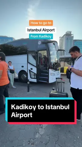Taking the Havist bus is the easiest way to go to the Istanbul airport from Kadikoy. You can find these buses by all the yellow buses by the ferries  #kadikoy #istanbulairport #istanbulhavalimanı #istanbul🇹🇷 #airporttransfer #istanbultips 