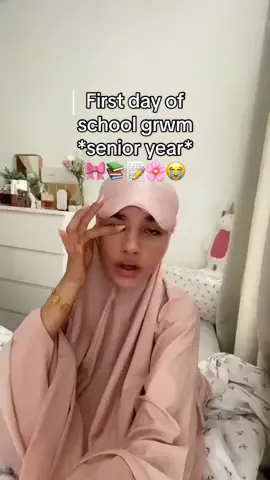 Grwm for the first day of school *senior year edition*!! i couldn’t fall asleep😭                                                                 .                                                                   .                                                                    .                                                         #grwm #firstdayofschool #firstdayofschoolgrwm #firstday #school #relatable #skincare #makeup #grwmmakeup #backtoschool #getreadywithme #schoollife #senior #senioryear #schoolgrwm #Vlog #grwmmakeup #OOTD #getdressedwithme #schoolvlog #grwmskincare #glowymakeup #highschool #fyp #foryou #morningvlog @klaythelabel @Glow Recipe @COSRX Official @The Ordinary @SKIN1004 Official @elfcosmetics @Hourglass Cosmetics @milkmakeup @Fenty Beauty @Diorbeauty @Charlotte Tilbury @hudabeautyshop @Huda Beauty @somebymi.official @LANEIGE Europe @Sol de Janeiro @Rare Beauty @
