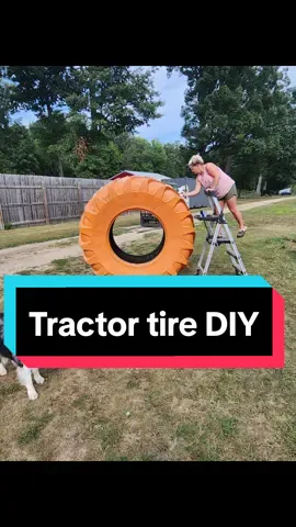 tractor Tire DIY pumpkin #tire #DIY #doityourself #selfmade #hello #tractortire #paint #project #creative #big #pumpkinseason #pumpkin #sunflower #selfie 